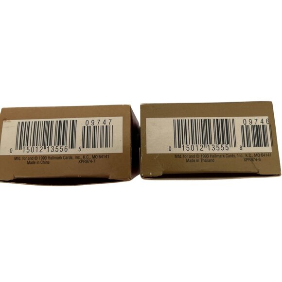 Vtg Hallmark 1993 The Bearingers Collection Ornament Set of 3 (Out Of 4) - Picture 11 of 15